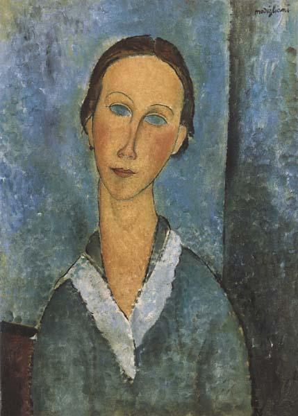 Amedeo Modigliani Jeune femme au col marin (mk38) oil painting picture